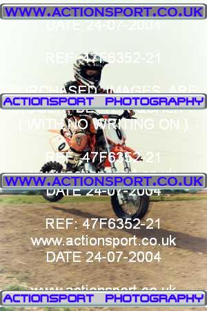 Photo: 47F6352-21 ActionSport Photography 24/07/2004 East Kent SSC - Joyce Green _5_Autos #2000