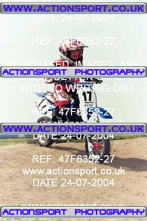 Photo: 47F6352-27 ActionSport Photography 24/07/2004 East Kent SSC - Joyce Green _5_Autos #17