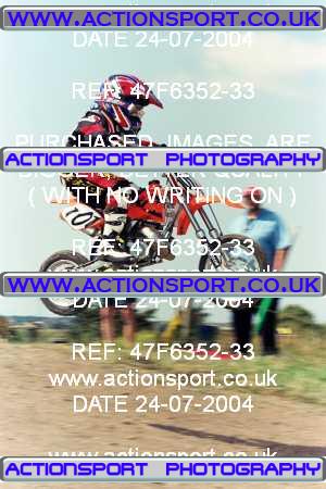 Photo: 47F6352-33 ActionSport Photography 24/07/2004 East Kent SSC - Joyce Green _5_Autos #101