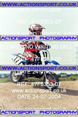 Photo: 47F6353-07 ActionSport Photography 24/07/2004 East Kent SSC - Joyce Green _5_Autos #17