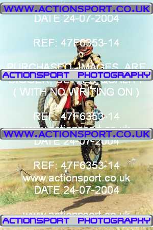 Photo: 47F6353-14 ActionSport Photography 24/07/2004 East Kent SSC - Joyce Green _1_AMX_Seniors #28