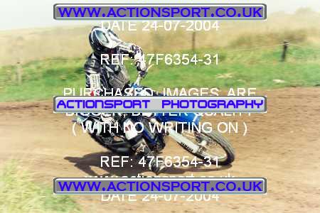 Photo: 47F6354-31 ActionSport Photography 24/07/2004 East Kent SSC - Joyce Green _1_AMX_Seniors #32