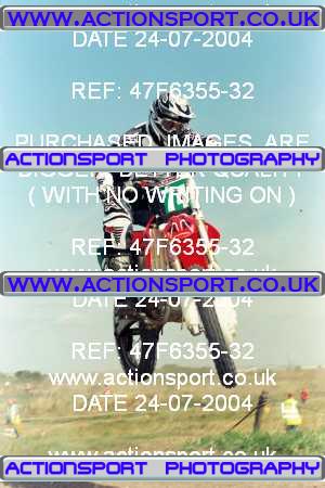 Photo: 47F6355-32 ActionSport Photography 24/07/2004 East Kent SSC - Joyce Green _1_AMX_Seniors #74
