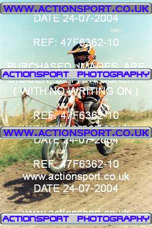 Photo: 47F6362-10 ActionSport Photography 24/07/2004 East Kent SSC - Joyce Green _5_Autos #44