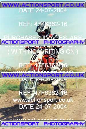 Photo: 47F6362-16 ActionSport Photography 24/07/2004 East Kent SSC - Joyce Green _5_Autos #16