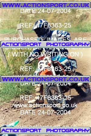 Photo: 47F6363-25 ActionSport Photography 24/07/2004 East Kent SSC - Joyce Green _4_Juniors #68