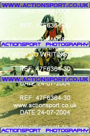 Photo: 47F6364-30 ActionSport Photography 24/07/2004 East Kent SSC - Joyce Green _4_Juniors #25