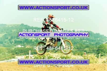 Photo: 48F6415-12 ActionSport Photography 01/08/2004 Severn Valley SSC All British - Brookthorpe _6_Senior125cc #106