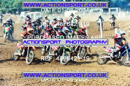 Photo: 48F6421-19 ActionSport Photography 01/08/2004 Severn Valley SSC All British - Brookthorpe _3_SmallWheel85cc #22