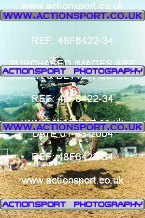 Photo: 48F6422-34 ActionSport Photography 01/08/2004 Severn Valley SSC All British - Brookthorpe _3_SmallWheel85cc #18