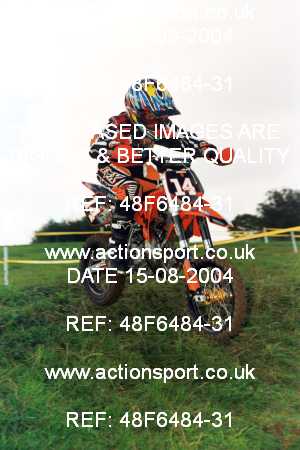 Photo: 48F6484-31 ActionSport Photography 15/08/2004 Moredon MX Aces of Motocross - Farleigh Castle _6_65s #14