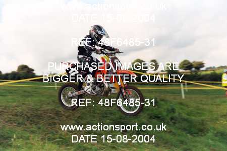 Photo: 48F6485-31 ActionSport Photography 15/08/2004 Moredon MX Aces of Motocross - Farleigh Castle _6_65s #17