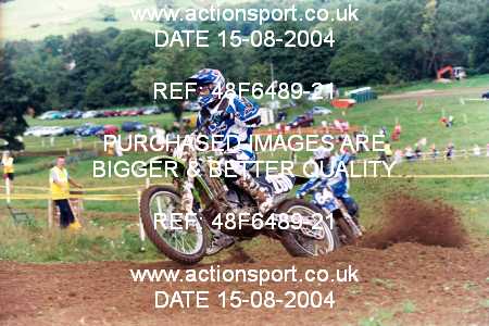 Photo: 48F6489-21 ActionSport Photography 15/08/2004 Moredon MX Aces of Motocross - Farleigh Castle _1_AMX-A #260
