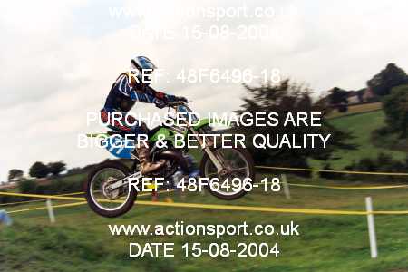 Photo: 48F6496-18 ActionSport Photography 15/08/2004 Moredon MX Aces of Motocross - Farleigh Castle _3_125s #77