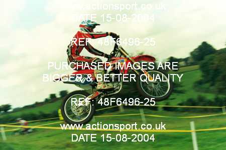 Photo: 48F6496-25 ActionSport Photography 15/08/2004 Moredon MX Aces of Motocross - Farleigh Castle _3_125s #100