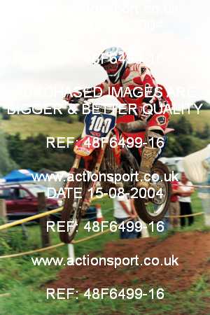 Photo: 48F6499-16 ActionSport Photography 15/08/2004 Moredon MX Aces of Motocross - Farleigh Castle _3_125s #100