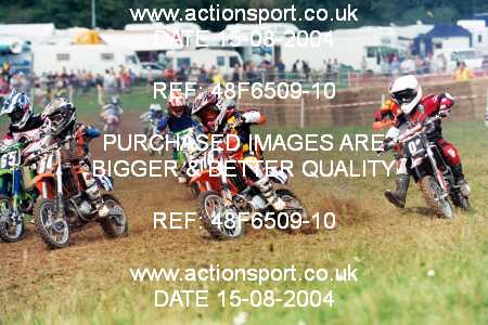 Photo: 48F6509-10 ActionSport Photography 15/08/2004 Moredon MX Aces of Motocross - Farleigh Castle _6_65s #116
