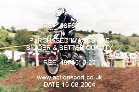 Photo: 48F6510-27 ActionSport Photography 15/08/2004 Moredon MX Aces of Motocross - Farleigh Castle _6_65s #17