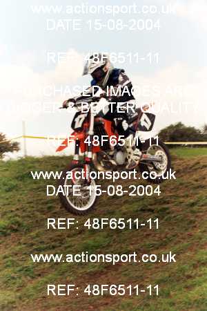 Photo: 48F6511-11 ActionSport Photography 15/08/2004 Moredon MX Aces of Motocross - Farleigh Castle _6_65s #17