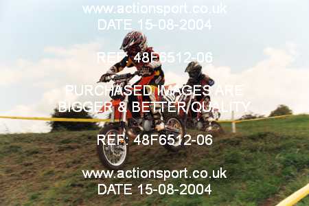 Photo: 48F6512-06 ActionSport Photography 15/08/2004 Moredon MX Aces of Motocross - Farleigh Castle _6_65s #116