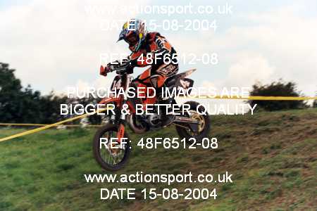 Photo: 48F6512-08 ActionSport Photography 15/08/2004 Moredon MX Aces of Motocross - Farleigh Castle _6_65s #14