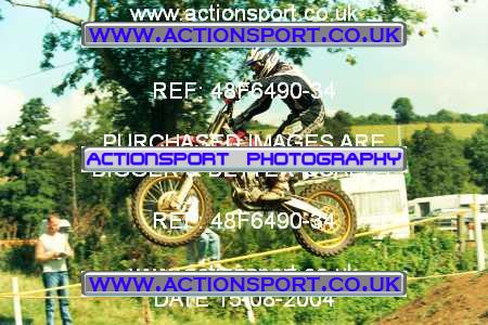 Photo: 48F6490-34 ActionSport Photography 15/08/2004 Moredon MX Aces of Motocross - Farleigh Castle _1_AMX-A #15