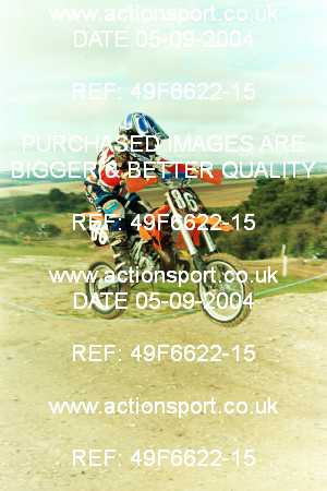 Photo: 49F6622-15 ActionSport Photography 05/09/2004 BSMA Team Event Portsmouth MXC - Foxholes _1_65s #86