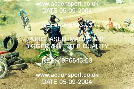 Photo: 49F6643-03 ActionSport Photography 05/09/2004 BSMA Team Event Portsmouth MXC - Foxholes _5_AMX