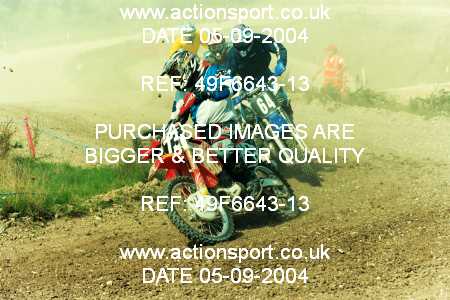 Photo: 49F6643-13 ActionSport Photography 05/09/2004 BSMA Team Event Portsmouth MXC - Foxholes _5_AMX