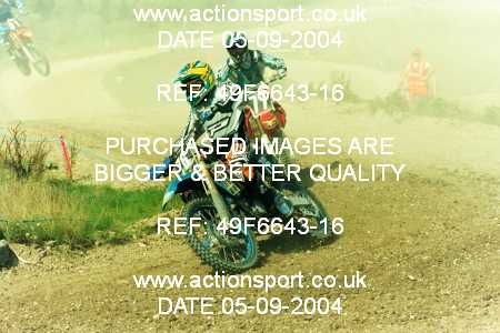 Photo: 49F6643-16 ActionSport Photography 05/09/2004 BSMA Team Event Portsmouth MXC - Foxholes _5_AMX