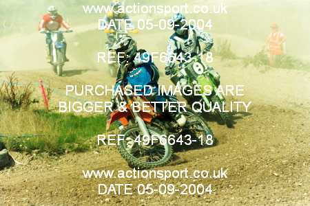 Photo: 49F6643-18 ActionSport Photography 05/09/2004 BSMA Team Event Portsmouth MXC - Foxholes _5_AMX
