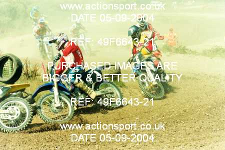 Photo: 49F6643-21 ActionSport Photography 05/09/2004 BSMA Team Event Portsmouth MXC - Foxholes _5_AMX