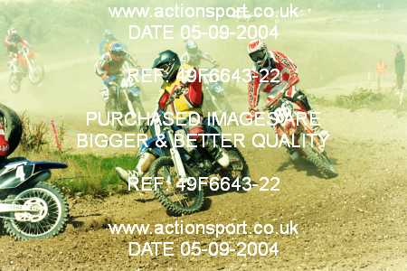 Photo: 49F6643-22 ActionSport Photography 05/09/2004 BSMA Team Event Portsmouth MXC - Foxholes _5_AMX