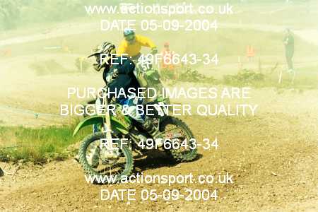 Photo: 49F6643-34 ActionSport Photography 05/09/2004 BSMA Team Event Portsmouth MXC - Foxholes _5_AMX