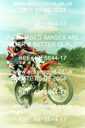 Photo: 49F6644-17 ActionSport Photography 05/09/2004 BSMA Team Event Portsmouth MXC - Foxholes _5_AMX