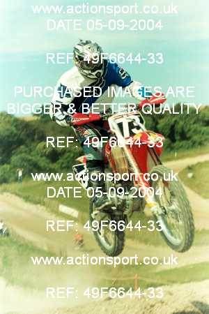 Photo: 49F6644-33 ActionSport Photography 05/09/2004 BSMA Team Event Portsmouth MXC - Foxholes _5_AMX