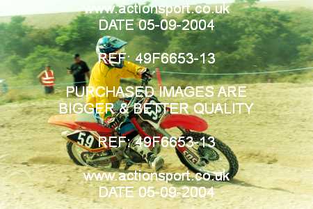 Photo: 49F6653-13 ActionSport Photography 05/09/2004 BSMA Team Event Portsmouth MXC - Foxholes _5_AMX
