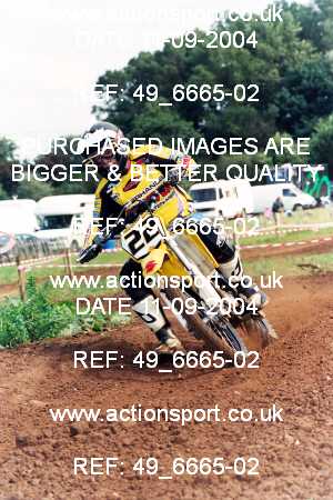Photo: 49_6665-02 ActionSport Photography 11/09/2004 BSMA UK Girls National MX - Culham  _4_BWs #22