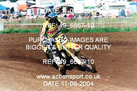 Photo: 49_6667-10 ActionSport Photography 11/09/2004 BSMA UK Girls National MX - Culham  _4_BWs #22