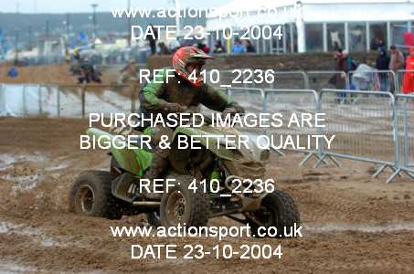 Photo: 410_2236 ActionSport Photography 23,24/10/2004 Weston Beach Race  _1_QuadsAndSidecars #222