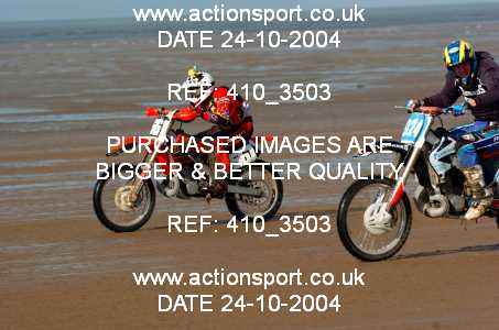 Photo: 410_3503 ActionSport Photography 23,24/10/2004 Weston Beach Race  _3_Solos #924