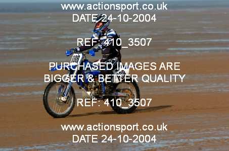 Photo: 410_3507 ActionSport Photography 23,24/10/2004 Weston Beach Race  _3_Solos #698