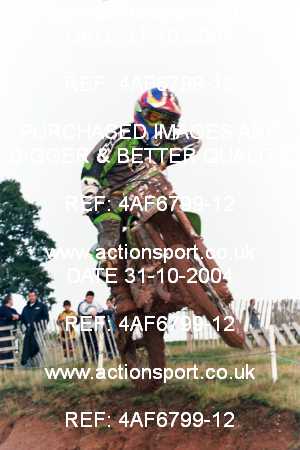 Photo: 4AF6799-12 ActionSport Photography 31/10/2004 AMCA Polesworth MXC - Stipers Hill _0_JuniorsPractice : Unidentified