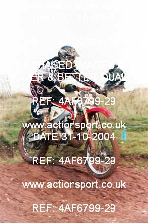 Photo: 4AF6799-29 ActionSport Photography 31/10/2004 AMCA Polesworth MXC - Stipers Hill _0_JuniorsPractice : Unidentified