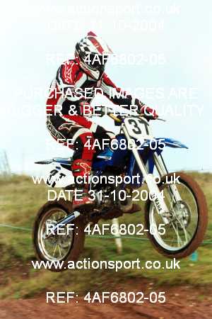 Photo: 4AF6802-05 ActionSport Photography 31/10/2004 AMCA Polesworth MXC - Stipers Hill _3_Inters #37