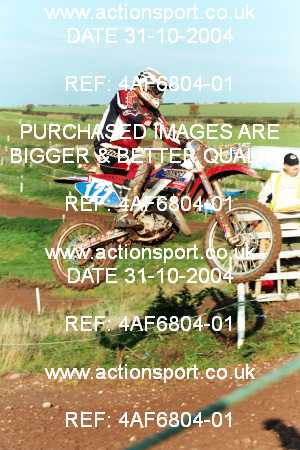 Photo: 4AF6804-01 ActionSport Photography 31/10/2004 AMCA Polesworth MXC - Stipers Hill _1_Juniors125Over18 #127