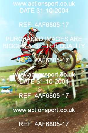 Photo: 4AF6805-17 ActionSport Photography 31/10/2004 AMCA Polesworth MXC - Stipers Hill _2_Experts #192