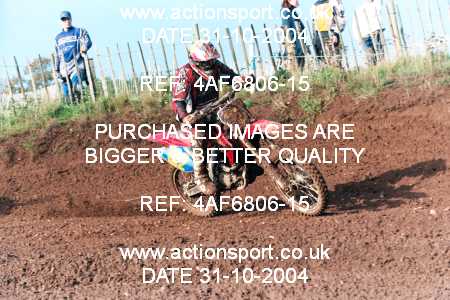 Photo: 4AF6806-15 ActionSport Photography 31/10/2004 AMCA Polesworth MXC - Stipers Hill _2_Experts #192