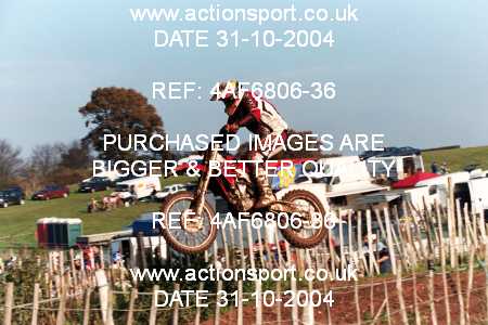Photo: 4AF6806-36 ActionSport Photography 31/10/2004 AMCA Polesworth MXC - Stipers Hill _2_Experts #192