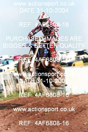 Photo: 4AF6808-16 ActionSport Photography 31/10/2004 AMCA Polesworth MXC - Stipers Hill _3_Inters #37